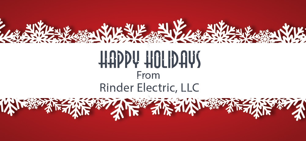 Happy Holidays from Rinder Electric, LLC