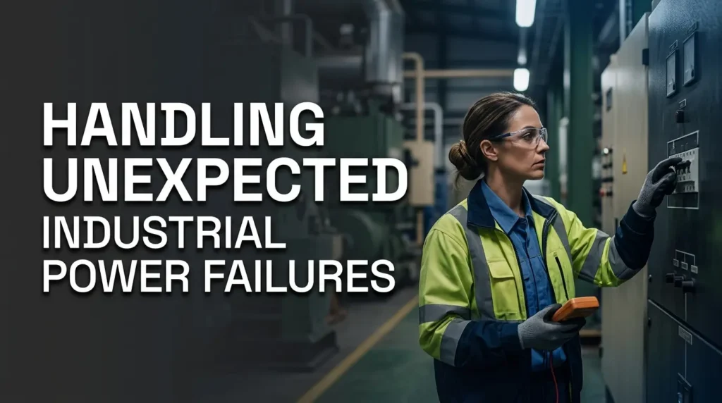 Handling Unexpected Industrial Power Failures