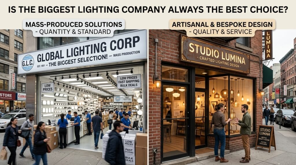 Are the Biggest Lighting Companies Always the Best Choice