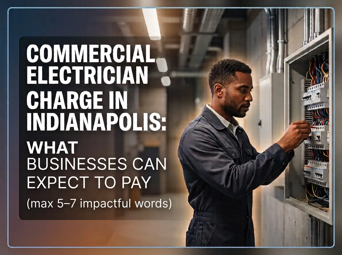 Commercial Electrician Charge in Indianapolis What Businesses Can Expect to Pay 