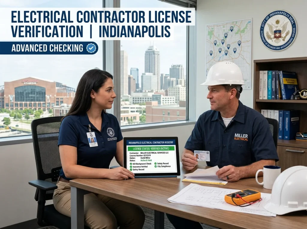 Electrical Contractor License Verification Indianapolis Advanced Checking