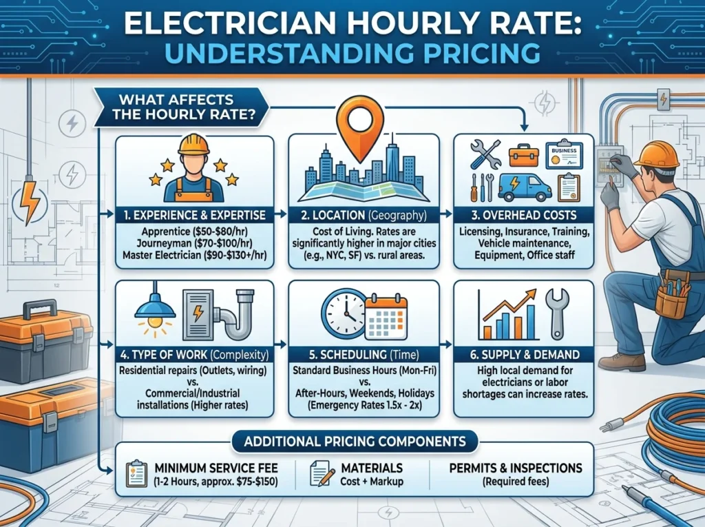 Electrician Hourly Rate Understanding Pricing