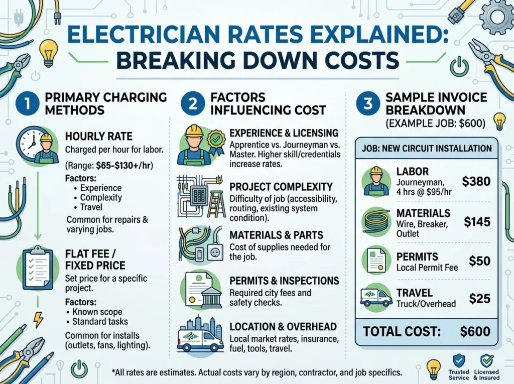 Electrician Rates Explained Breaking Down Costs