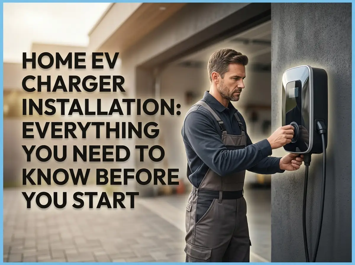 Home EV Charger Installation Everything You Need to Know Before You Start