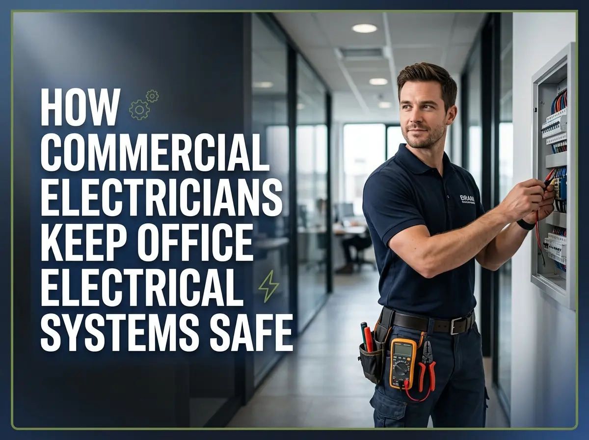 How Commercial Electricians Keep Office Electrical Systems Safe