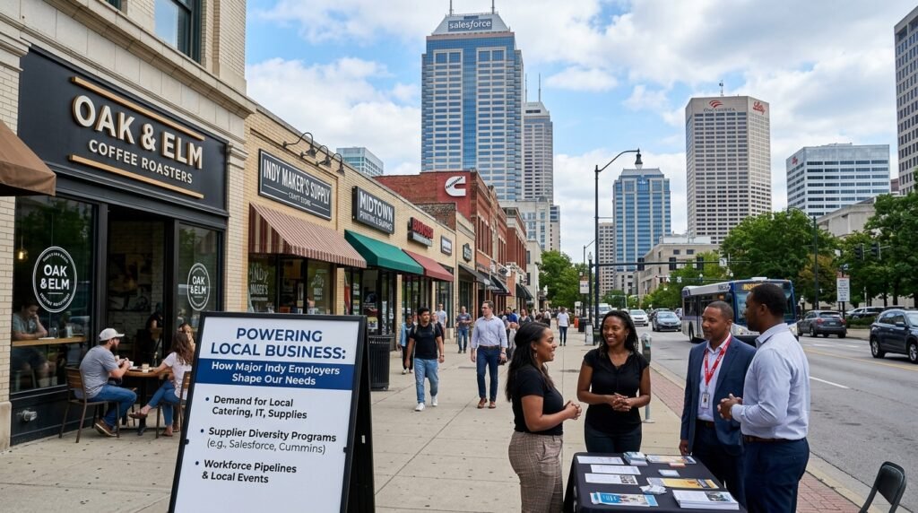 How Do Major Companies in Indianapolis Shape Local Business Needs