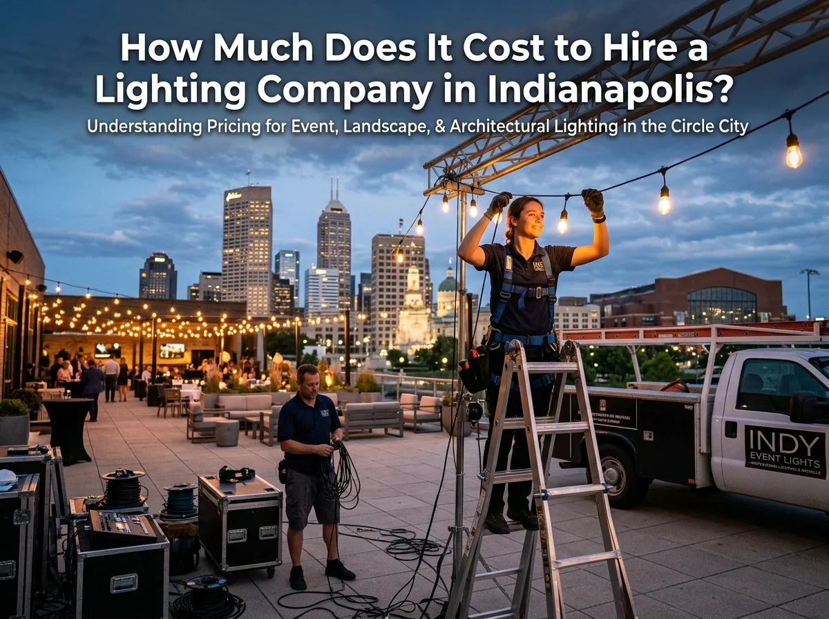 How Much Does It Cost to Hire a Lighting Company in Indianapolis