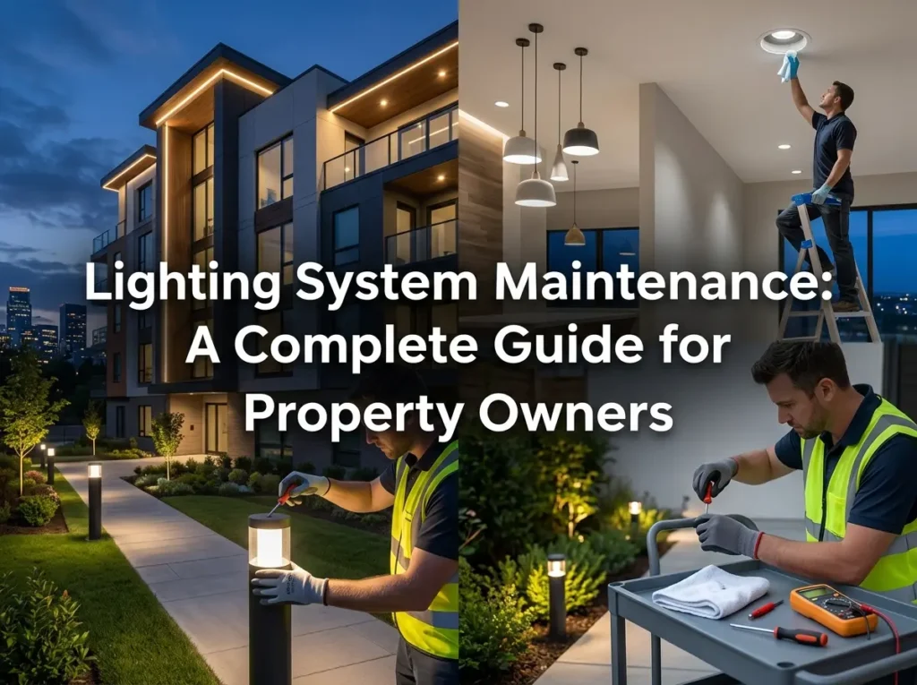 Lighting System Maintenance A Complete Guide for Property Owners 
