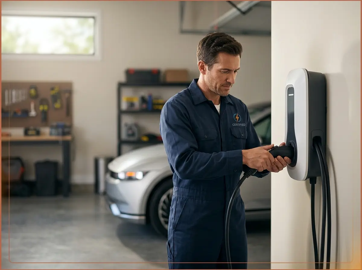 Professional EV Charger Installation Why Hiring a Certified Electrician Matters