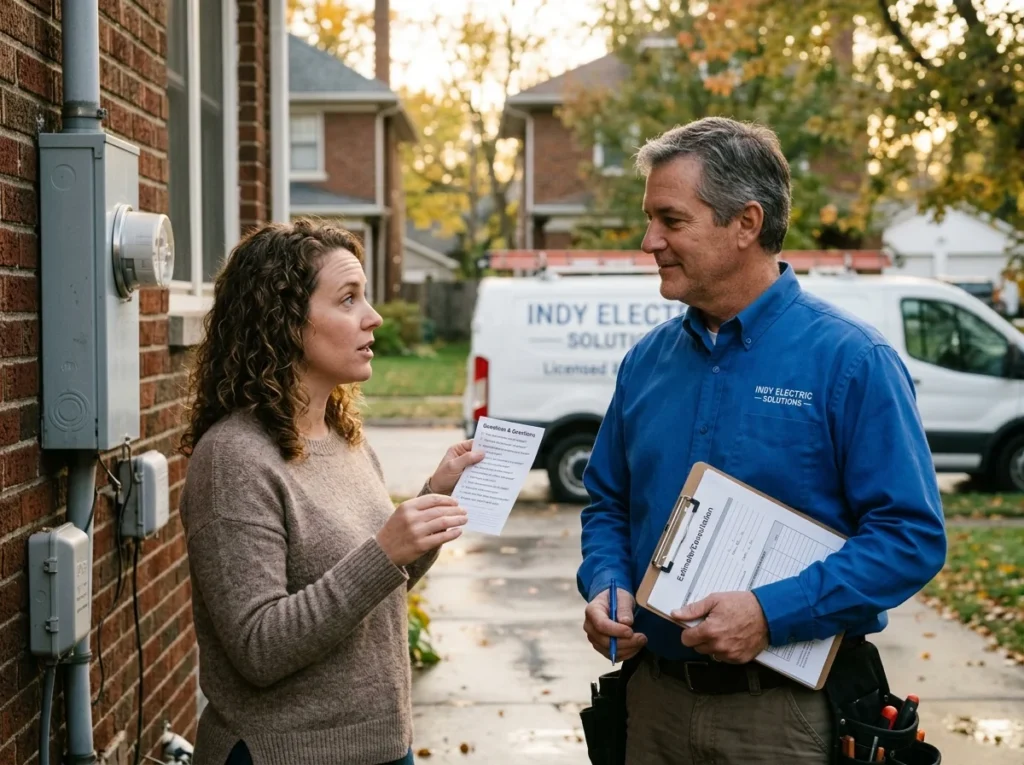 Residential Electrical Contractor Indianapolis Vs Commercial Contractor