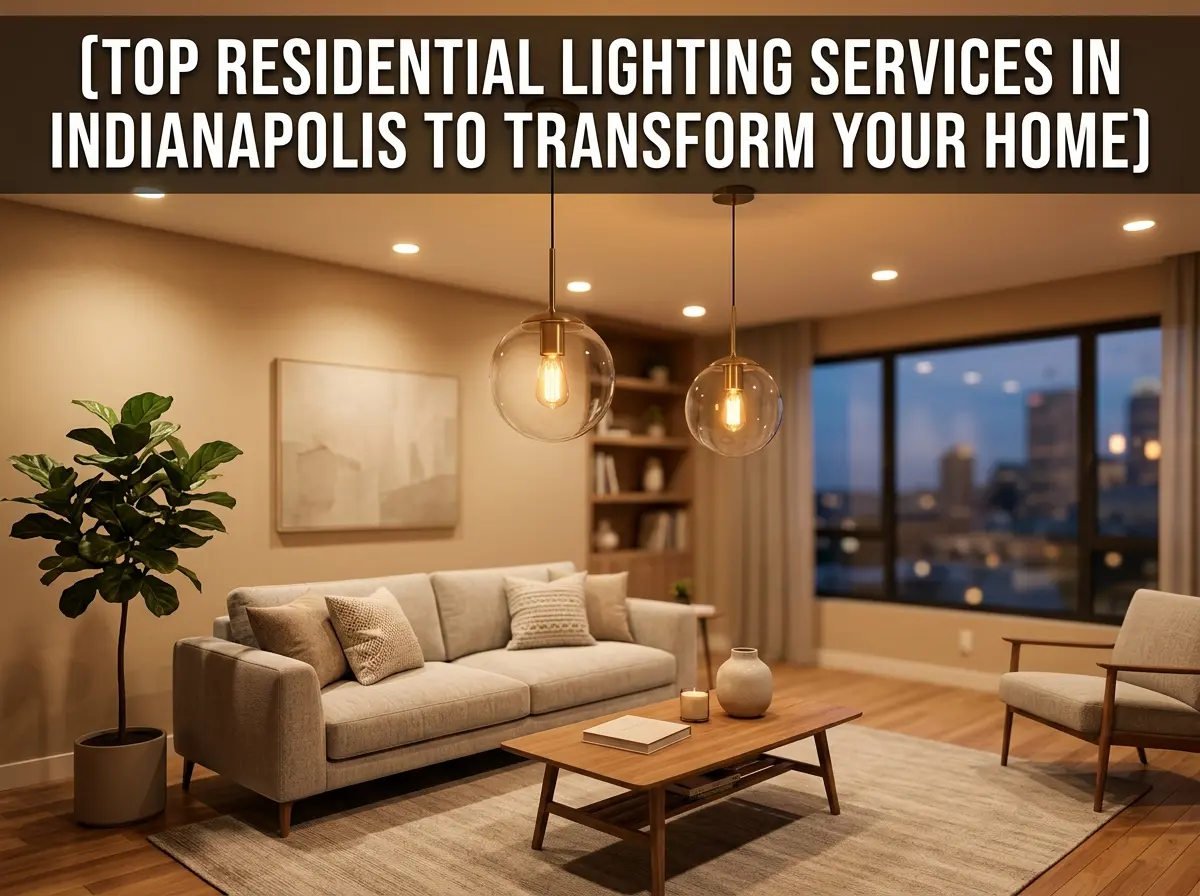 Top Residential Lighting Services in Indianapolis to Transform Your Home