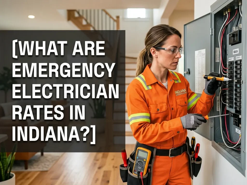 What Are Emergency Electrician Rates in Indiana