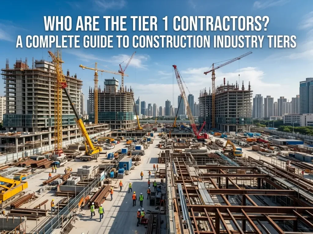 Who Are the Tier 1 Contractors A Complete Guide to Construction Industry Tiers
