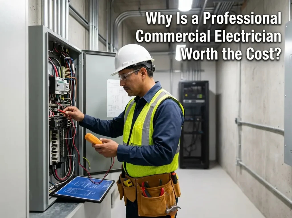 Why Is a Professional Commercial Electrician Worth the Cost
