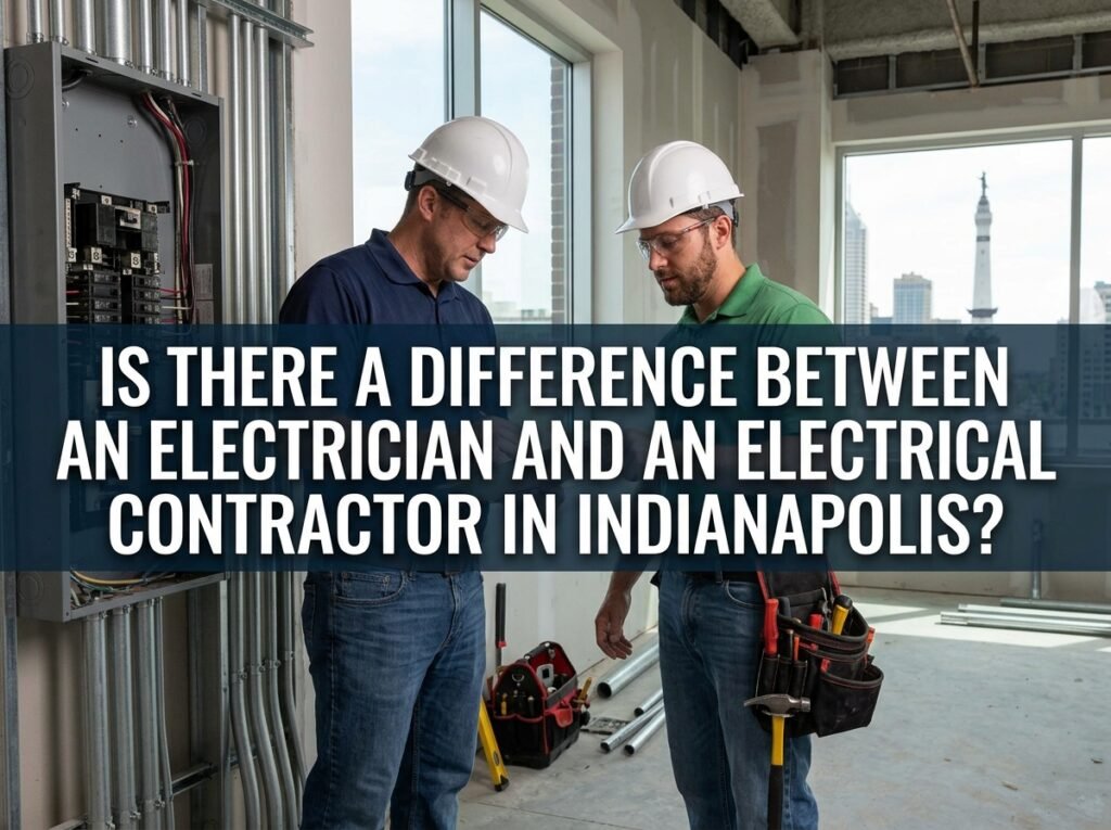 Is There a Difference Between an Electrician and an Electrical Contractor in Indianapolis? 