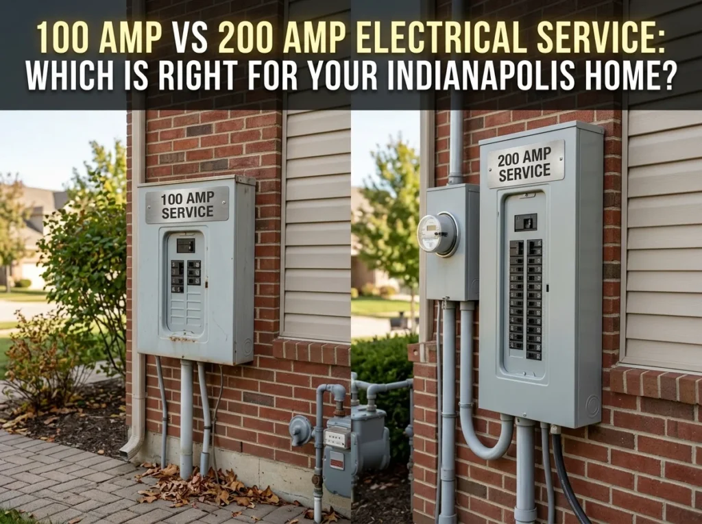 100 Amp vs 200 Amp Electrical Service: Which Is Right for Your Indianapolis Home?
