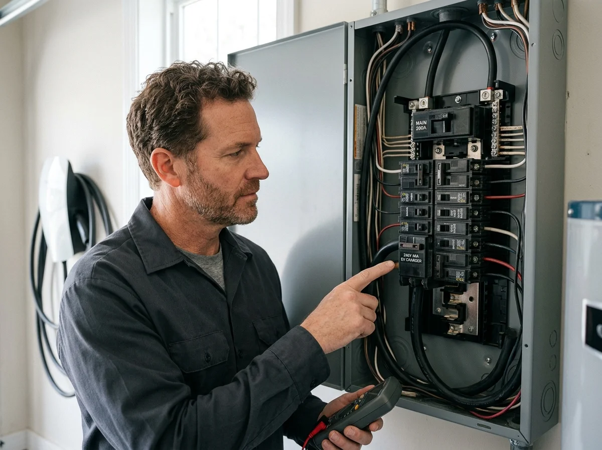 Can an Electrical Panel Handle an EV Charger and Other High-Power Appliances