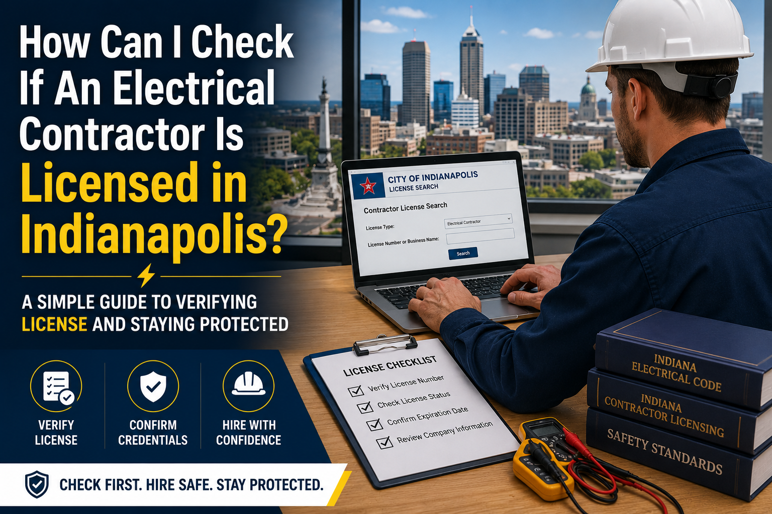 How Can I Check If An Electrical Contractor Is Licensed In Indianapolis? 