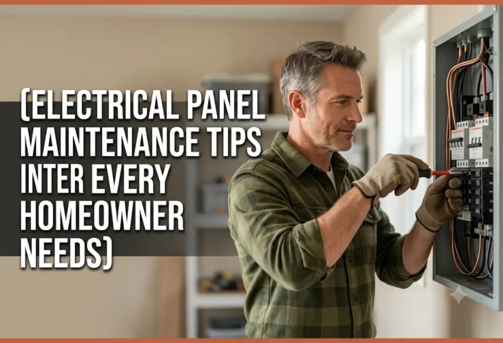 Electrical Panel Maintenance Tips Every Homeowner Needs