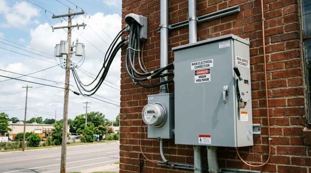 The Electrical Main Connection